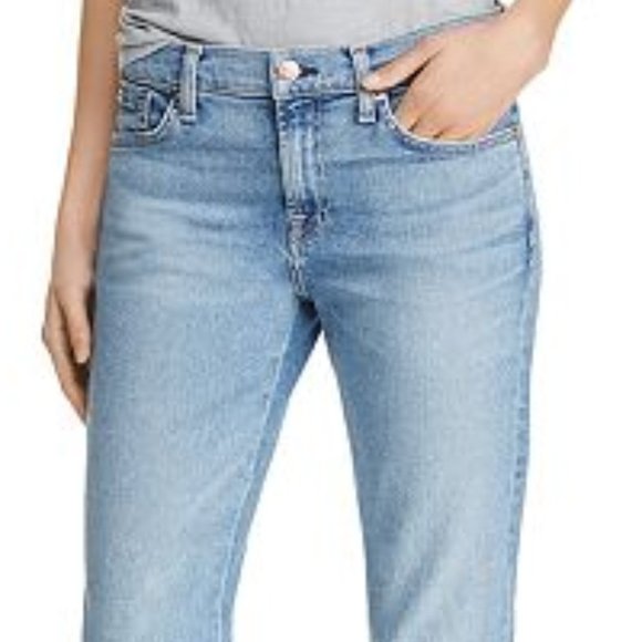 NWT 7 For All Mankind Roxanne Ankle Jean Flora 27 - Picture 1 of 8